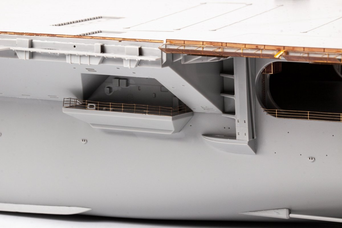 Eduard 53283 USS Constellation CV-64 part 3 - railings &amp;amp; safety nets TRUMPETER 1/350 – image 13