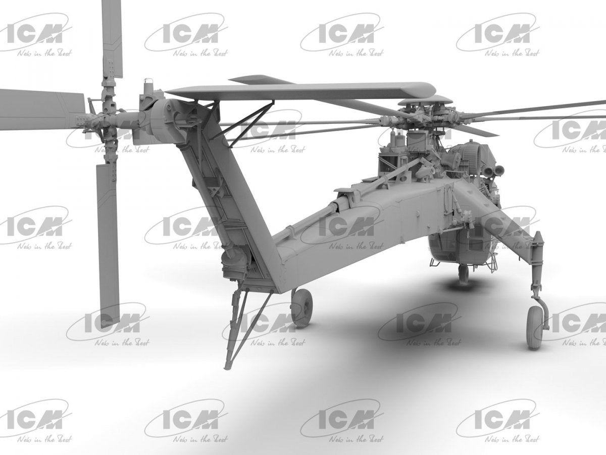 ICM 53054 Sikorsky CH-54A Tarhe US heavy helicopter 1/35 – zdjęcie 9