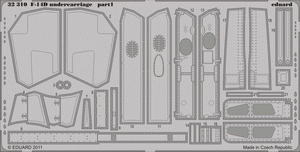 Eduard 32310 F-14D undercarriage 1/32 TRUMPETER – zdjęcie 2