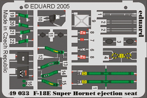 Eduard 49034 Lancaster seatbelts 1/48 Tamiya