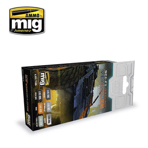 AMMO Mig 7155 SCI-FI GROUND VEHICLES COLOR SET 6x17ml – zdjęcie 2