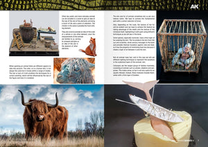 AK Interactive AK518 AK LEARNING 14: PAINTING ANIMAL FIGURES English – zdjęcie 2