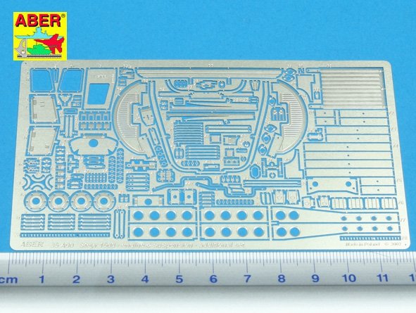 Aber 35A090 Additional set with parts for engine and suspension to german Steyr Type 1500 A/01 1/35 – zdjęcie 2