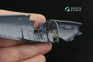 Quinta Studio QD48205 Spitfire Mk.II 3D-Printed &amp;amp; coloured Interior on decal paper (Eduard) 1/48 – zdjęcie 7