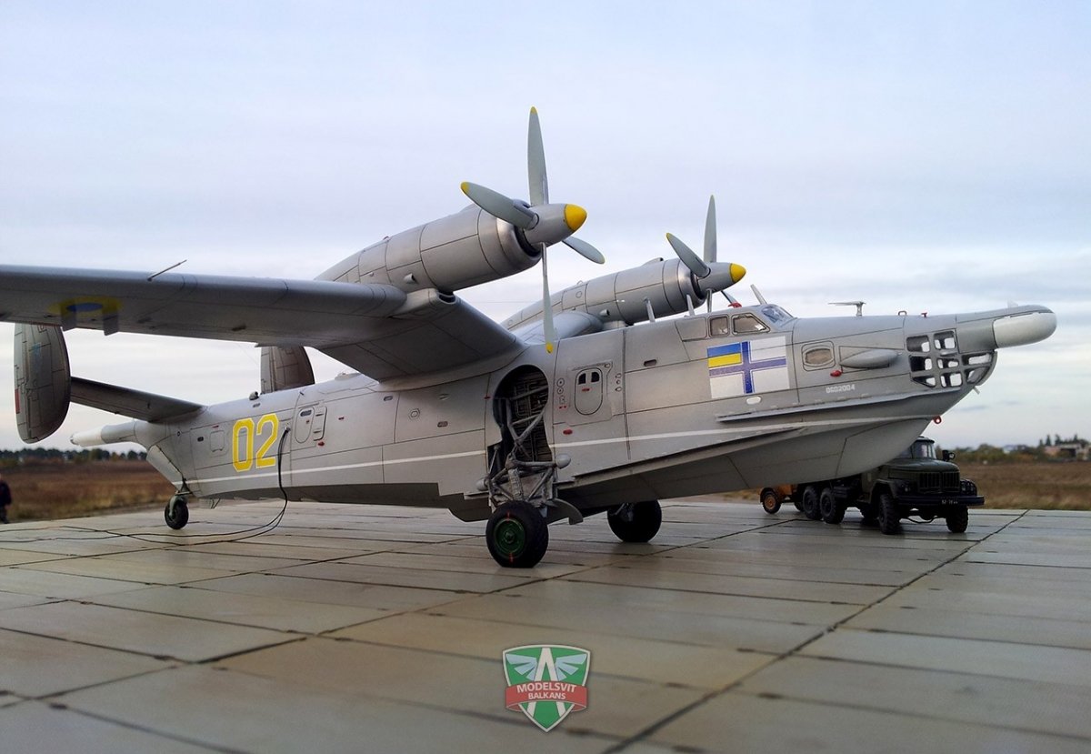Modelsvit 72012 Beriev Be-12 &amp;quot;Chayka&amp;quot; (re-release) 1/72 – image 2