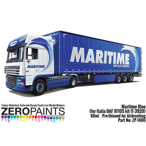 Zero Paints ZP-1400 Maritime Blue Italia DAF XF105 kit IT-3920 – zdjęcie 2