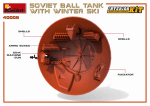 MiniArt 40008 SOVIET BALL TANK w/ WINTER SKI. INTERIOR KIT 1/35 – image 19