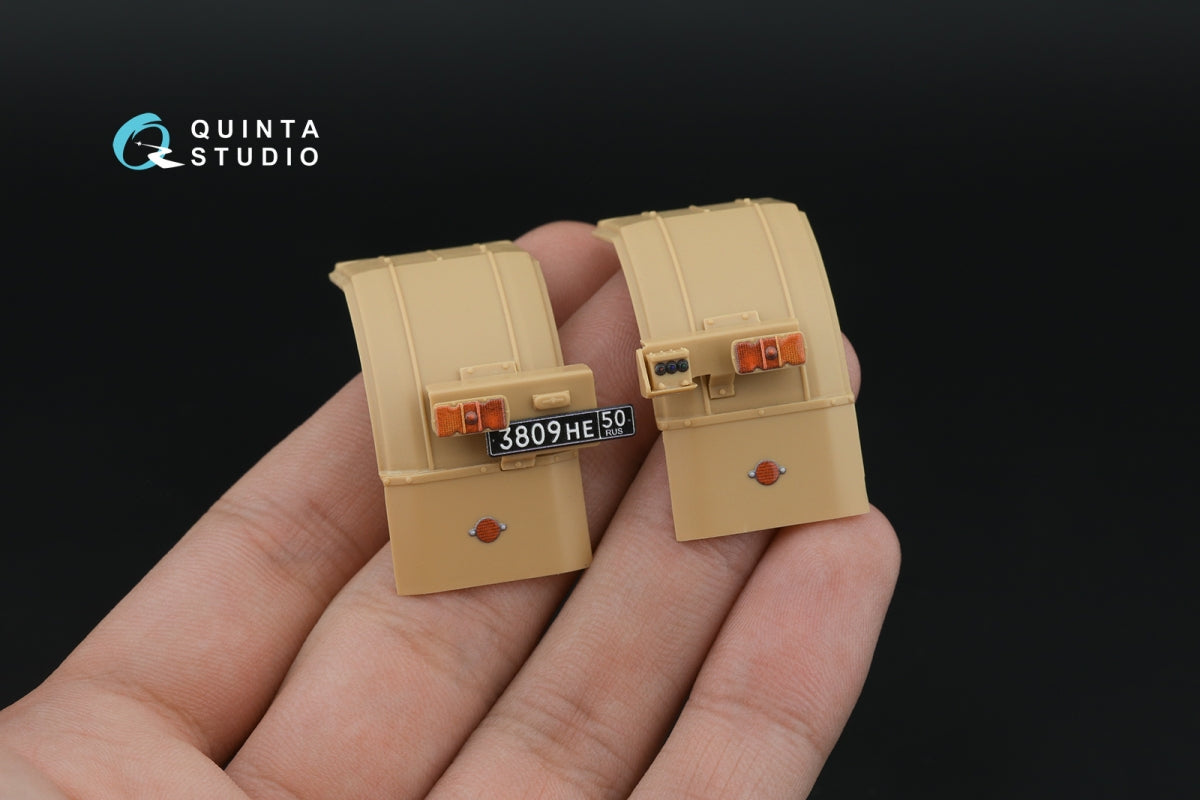 Quinta Studio QDS-35131 BM-30 Smerch 3D-Printed &amp;amp; coloured Interior on decal paper (Meng) (Small version) 1/35 – zdjęcie 5