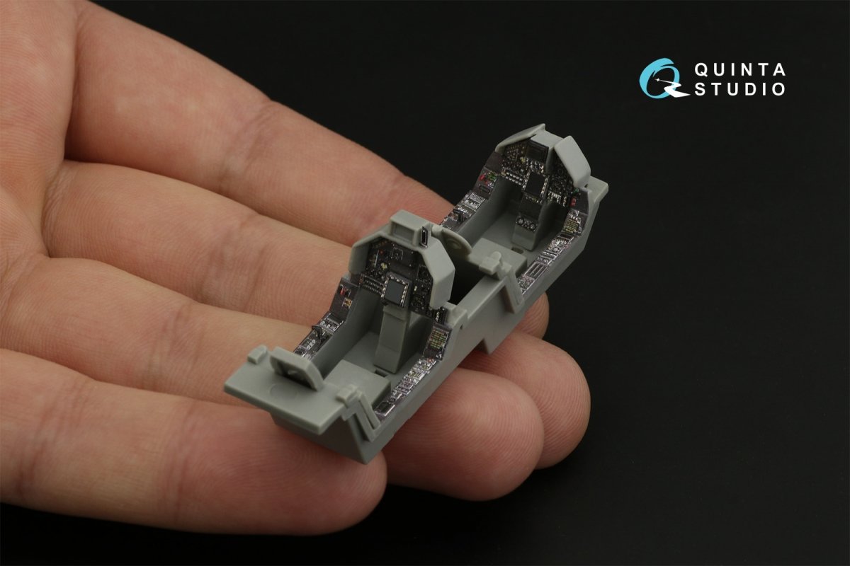 Quinta Studio QDS-48117 Mirage 2000N 3D-Printed &amp;amp; coloured Interior on decal paper (Kinetic) (Small version) 1/48 – zdjęcie 5