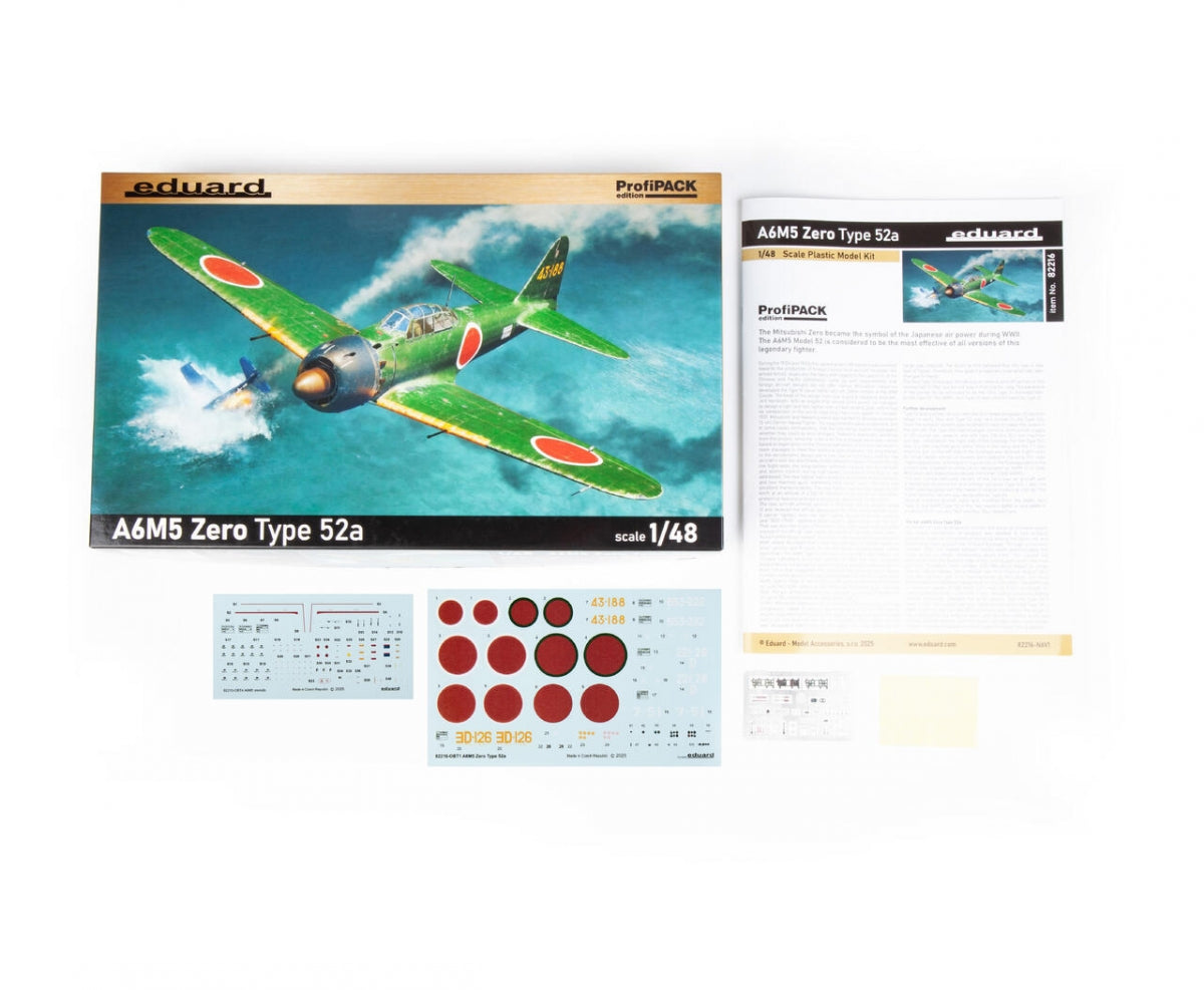 Eduard 82216 A6M5 Zero Type 52a ProfiPACK 1/48