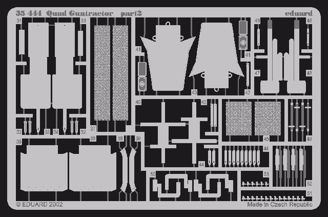Eduard 35444 Quad Guntractor 1/35 Tamiya – image 2
