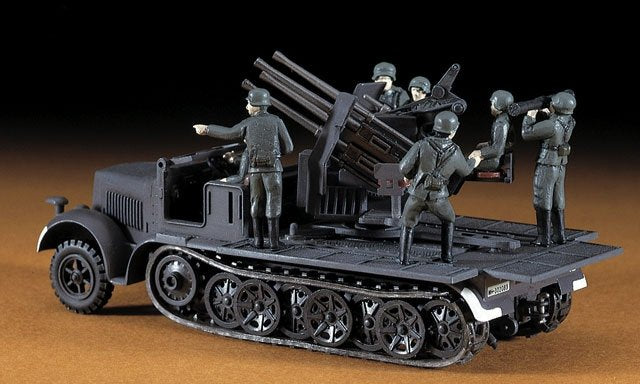 Hasegawa MT14 8TON HALF TRACK QUADRUPLE 20mm AA. 1/72 – zdjęcie 2