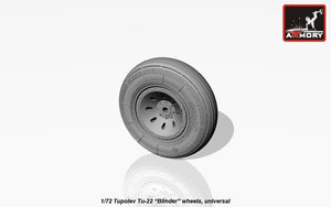 Armory Models AW72043 Tupolev Tu-22 Blinder wheels 1/72 – zdjęcie 9