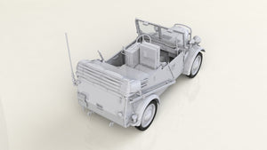 ICM 35583 le.gl.Einheitz-Pkw Kfz.2, WWII German Light Radio Communication Car 1/35 – image 2