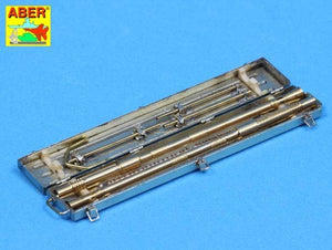 Aber 35L-089 Set of 2 German 2cm L/65 gun barrel for Flak 38 with storage box 1/35 – zdjęcie 9
