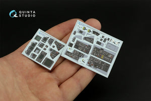 Quinta Studio QDS-32033 F-14D 3D-Printed &amp;amp; coloured Interior on decal paper ( Trumpeter ) (small version) 1/32 – zdjęcie 8