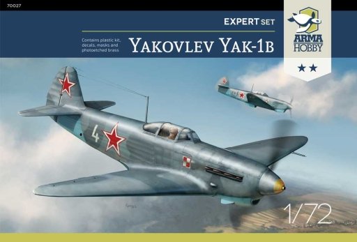 Arma Hobby 70027 Jakowlew Jak-1b Expert Set 1/72