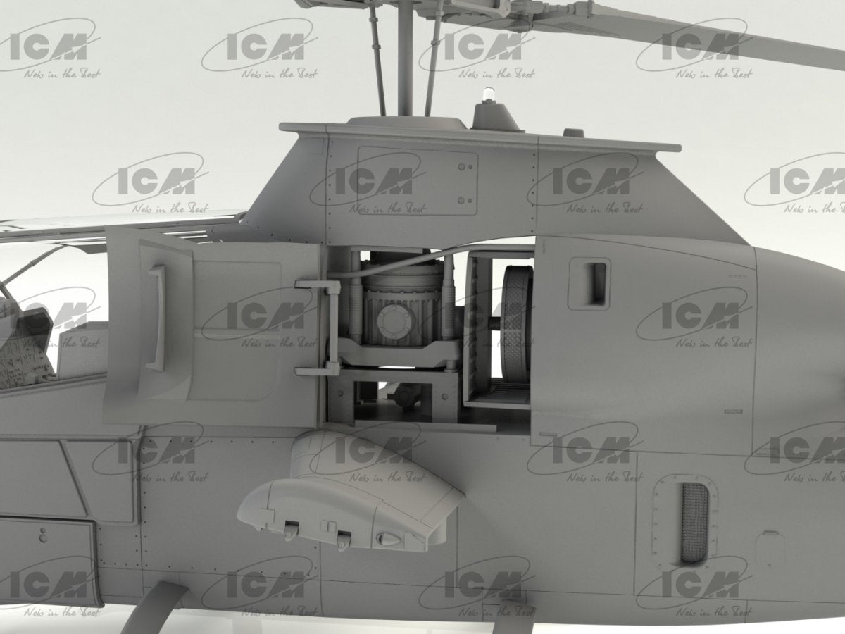 ICM 32060+P AH-1G Cobra (early production) + PAINT SET 1/32 – zdjęcie 3