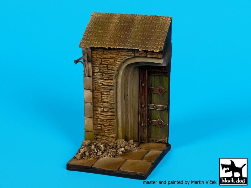 Black Dog D35073 House door base 1/35 – zdjęcie 5