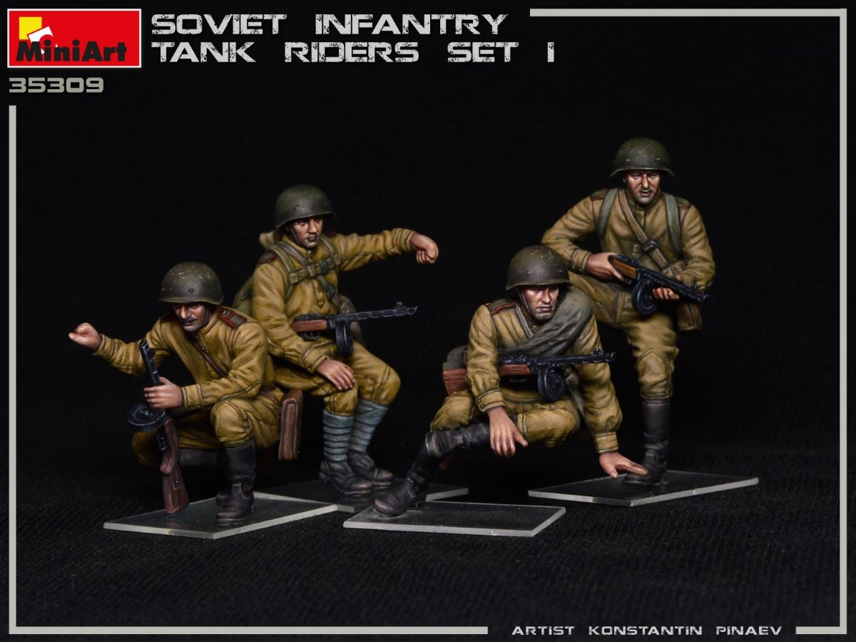 MiniArt 35309 SOVIET INFANTRY TANK RIDERS SET 1 1/35 – zdjęcie 12