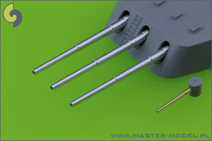 Master SM-350-071 Russian battleship Sevastopol armament - 305mm (12pcs), 120mm (16pcs) – immagine 3