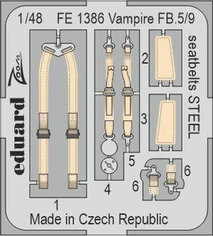 Eduard BIG49394 Vampire FB.5 AIRFIX 1/48 – zdjęcie 5