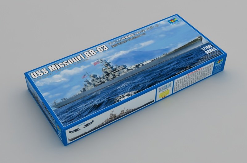 Trumpeter 06748 Battleship USS Missouri BB-63 1/700 – zdjęcie 2