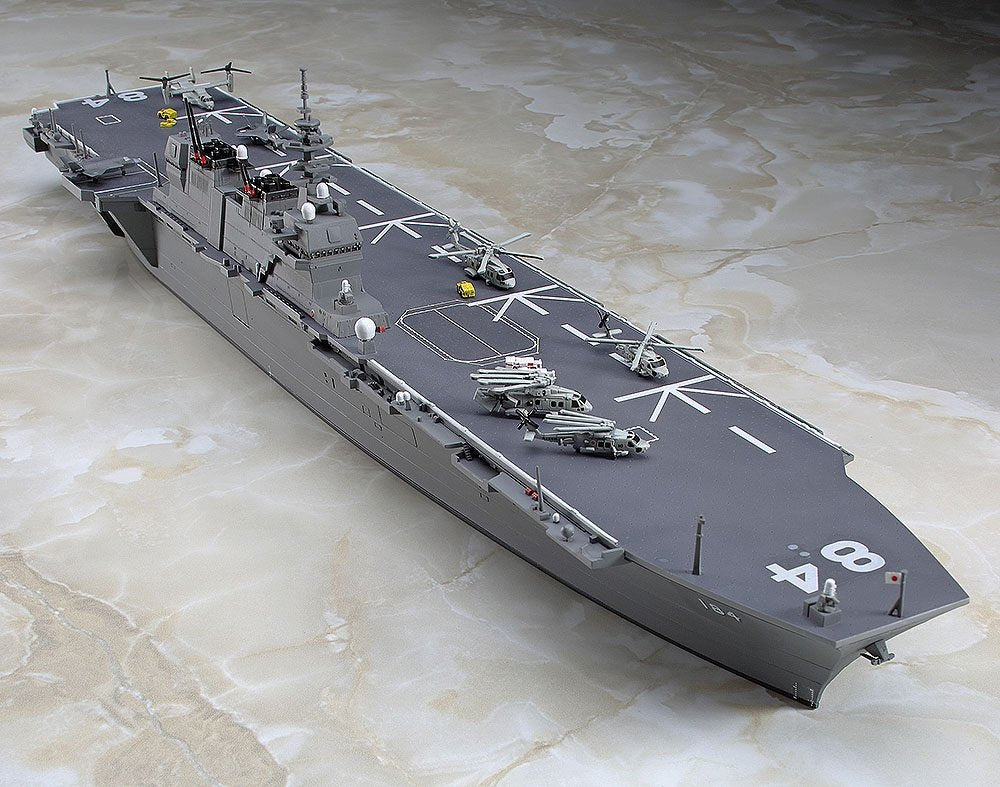 Hasegawa WL032 JMSDF DDH Kaga Helicopter Destroyer 1/700 – immagine 3