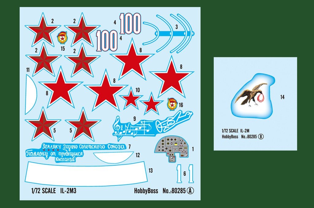 Hobby Boss 80285 IL-2M3 Attack Aircraft 1/72 – zdjęcie 5