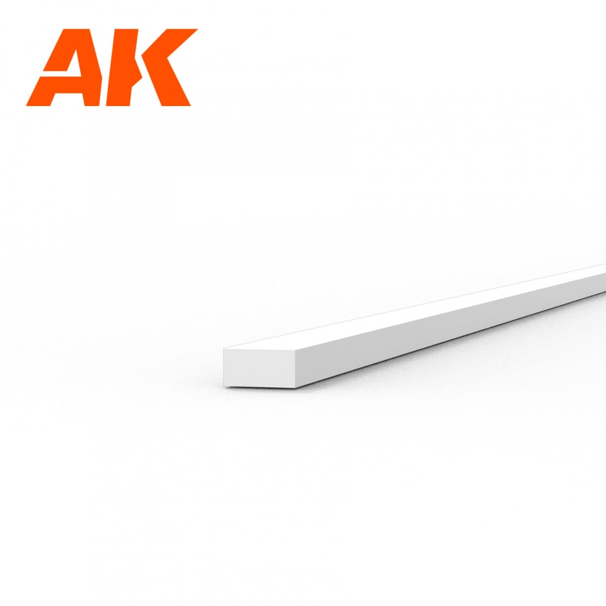 AK Interactive AK6508 STRIPS 0.50 X 1.00 X 350MM – STYRENE STRIP – (10 UNITS) – zdjęcie 2