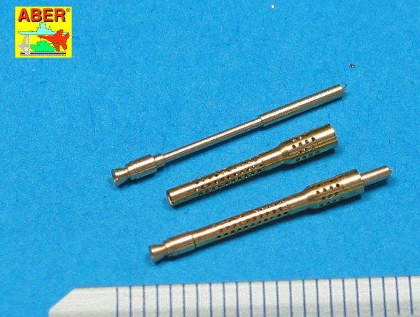 Aber A32006 Set of 2 barrels for German 13mm aircraft machine guns MG 131 (middle type) 1/32 – zdjęcie 3