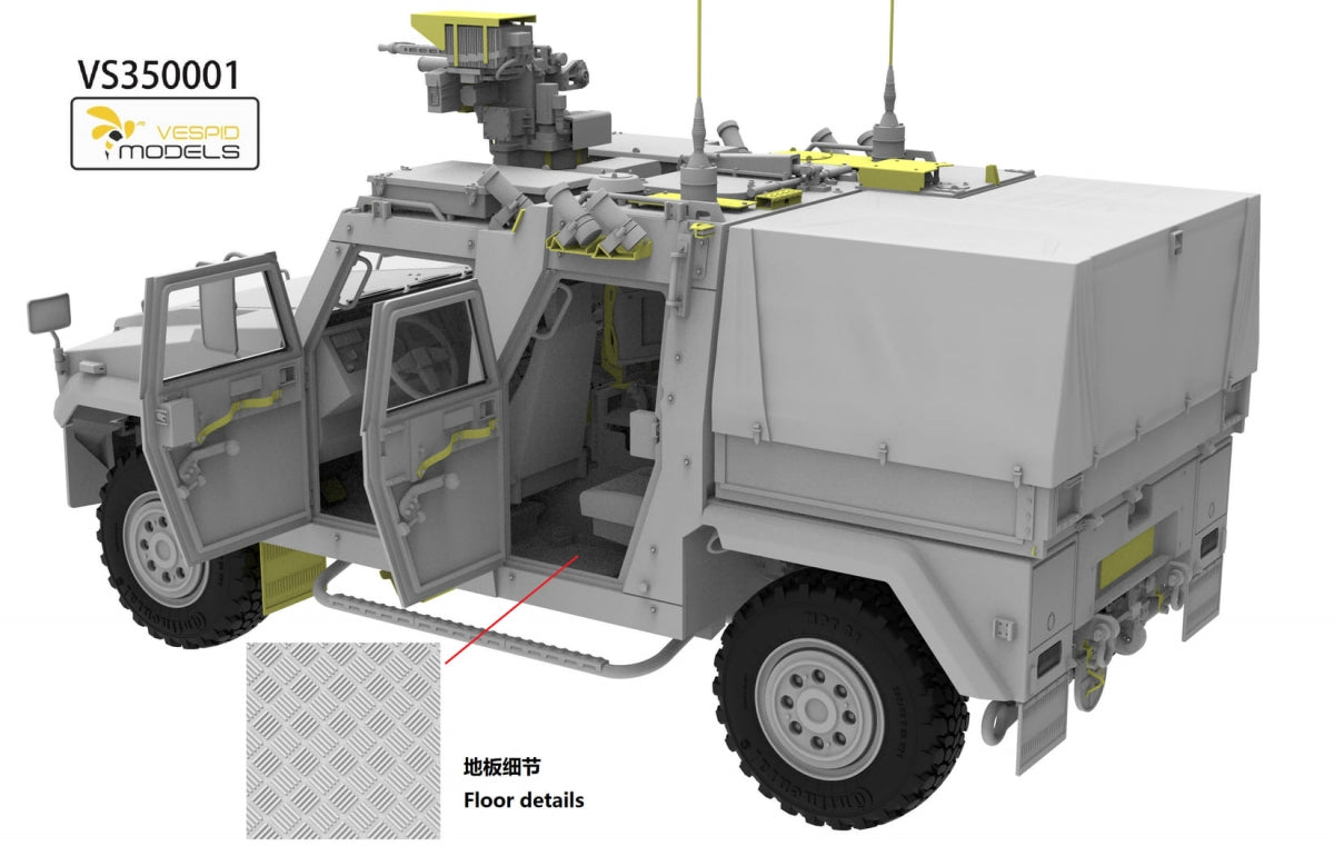 Vespid Models VS350001 German Utility Vehicle 2011 Production Eagle IV 1/35 – immagine 5