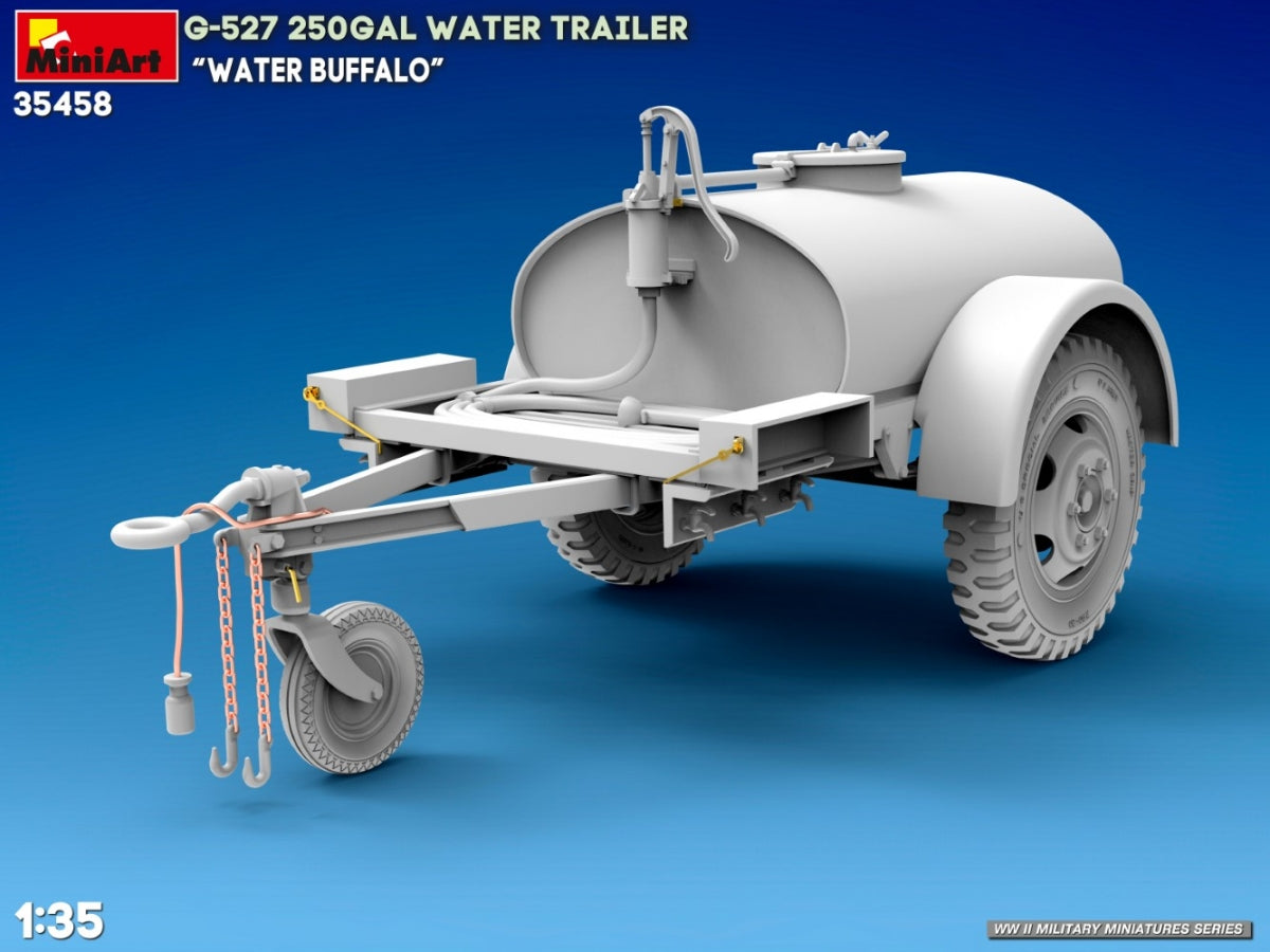 MiniArt 35458 G-527 250GAL WATER TRAILER “WATER BUFFALO” 1/35 – image 8