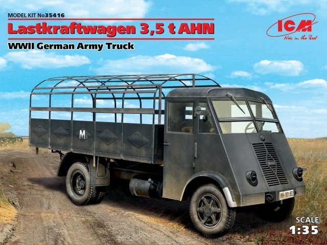 ICM 35416 Lastkraftwagen 3,5 t AHN Camion de l'armée allemande de la Seconde Guerre mondiale