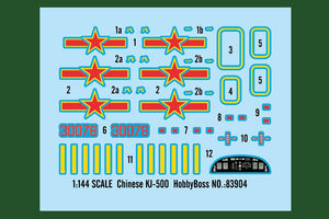Hobby Boss 83904 Chinese (Shaanxi) KJ-500 1/144 – image 4