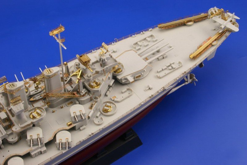 Eduard 53018 USS BB-55 North Carolina 1/350 Trumpeter – zdjęcie 8