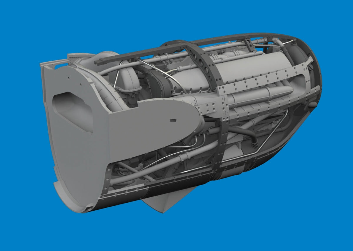Eduard 6481036 P-38F/ G left engine PRINT TAMIYA 1/48 – zdjęcie 4