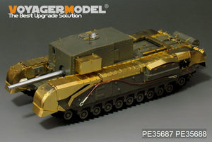 Voyager Model PE35688 WWII British Churchill 3inch gun 20 CWT Gun Fenders For AF35253 1/35 – zdjęcie 2