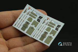 Quinta Studio QD48018 Su-34 3D-Printed coloured Interior on decal paper (KittyHawk) 1/48 – zdjęcie 6