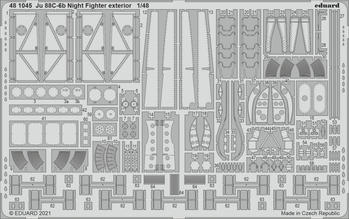 Eduard BIG49288 Ju 88C-6b Night Fighter ICM 1/48 – image 3