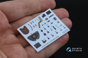 Quinta Studio QD48205 Spitfire Mk.II 3D-Printed &amp;amp; coloured Interior on decal paper (Eduard) 1/48 – zdjęcie 10