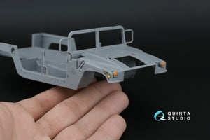 Quinta Studio QD35154 Humvee family 3D-Printed &amp;amp; coloured Interior on decal paper (ICM) 1/35 – zdjęcie 7