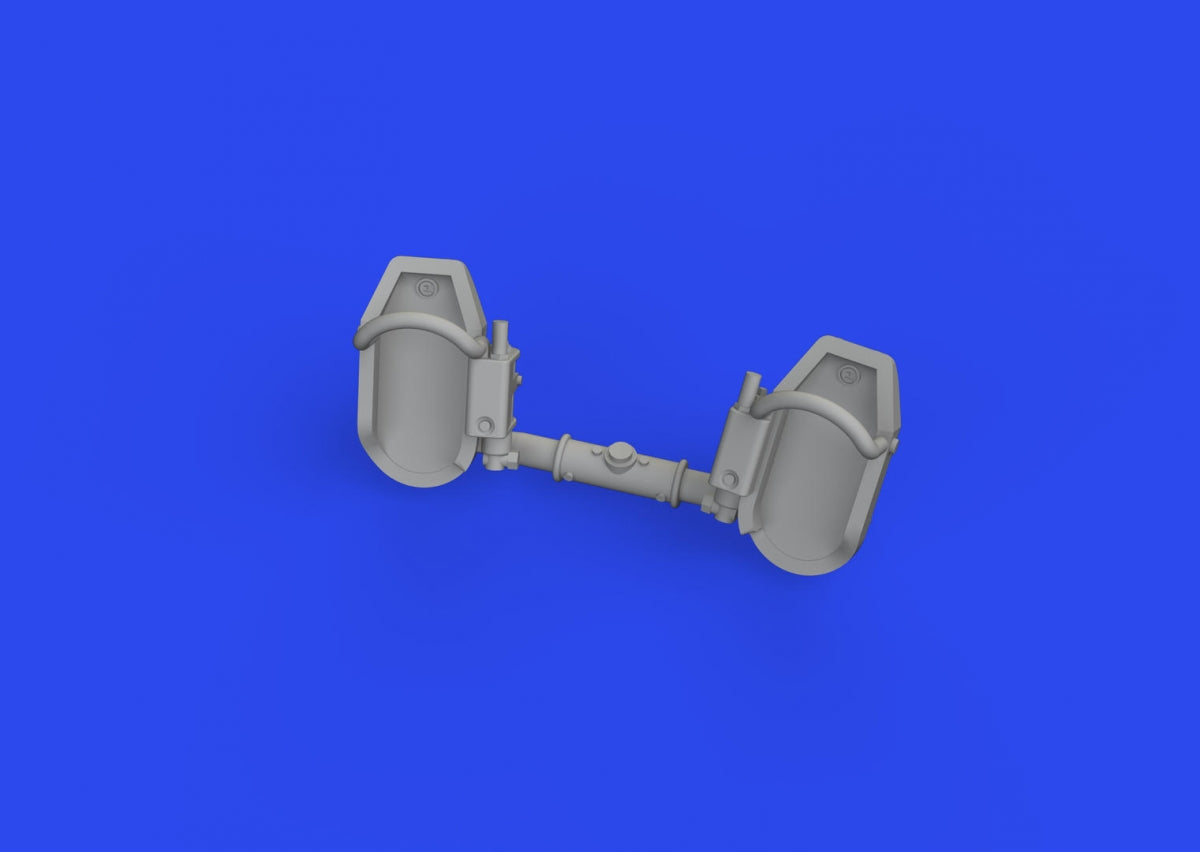 Eduard 672319 Bf 109E rudder pedals early PRINT 1/72 – zdjęcie 3