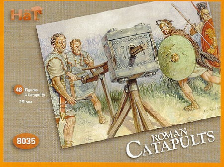 Hat 8035 Roman Catapults 25mm 1/72