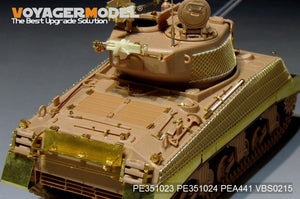 Voyager Model PE351023 WWII US M4A3 (76) w Mid Tank Basic For MENG TS-043 1/35 – zdjęcie 11