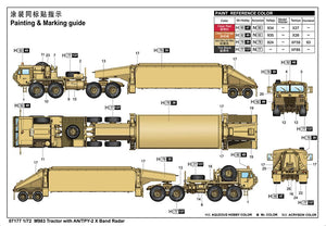 Trumpeter 07177 M983 Tractor &amp;amp; AN/TPY-2 X Band Radar 1/72 – zdjęcie 5
