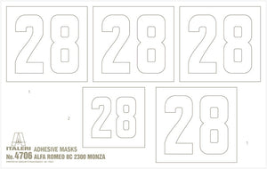 Italeri 4706 ALFA ROMEO 8C 2300 Monza 1/12 – zdjęcie 14