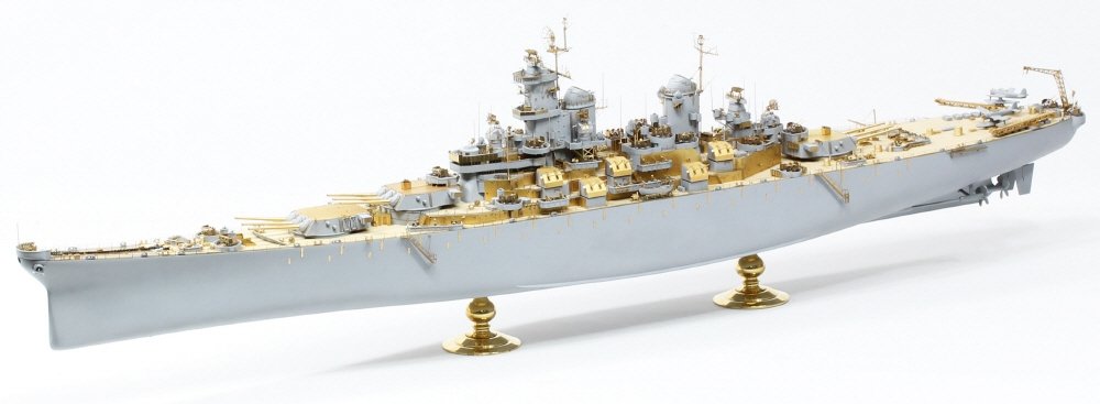 Pontos 37026FN USS BB-63 Missouri 1945 Advanced Detail Up Set (Teak tone stained wooden deck) 1/350 – image 2