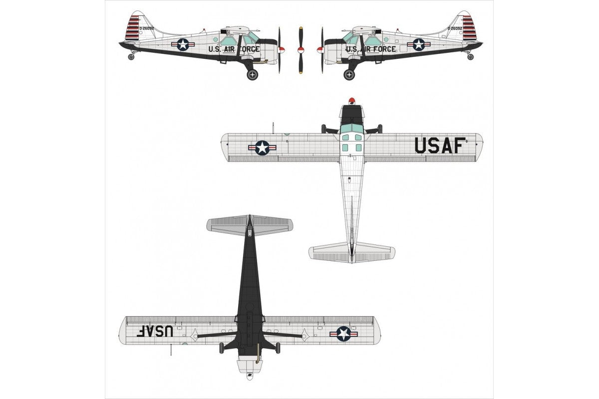 Dora Wings 48059 L-20A/U-6A Beaver 1/48 – zdjęcie 5