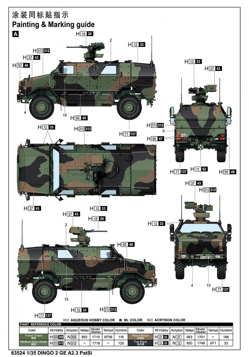 I Love Kit 63524 DINGO 2 GE A2.3 PatSi 1/35 – zdjęcie 4